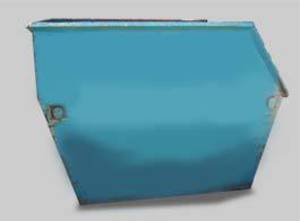 3m cubic rubbish bin