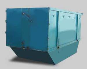 9m cubic rubbish bin